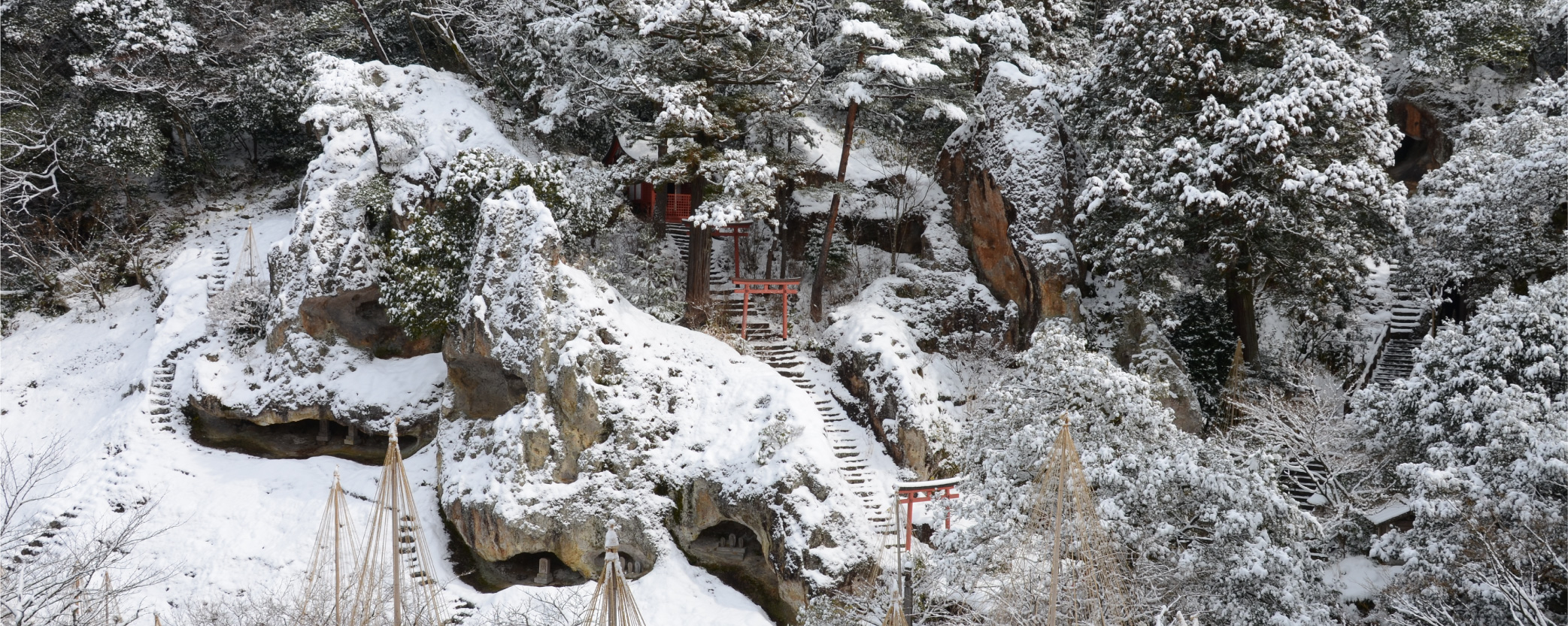 那谷寺の冬