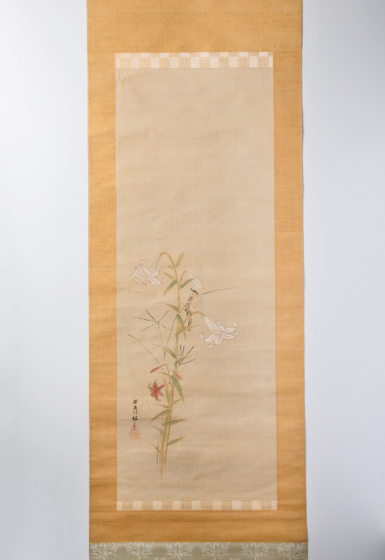 花鳥図 狩野探幽 江戸時代初期