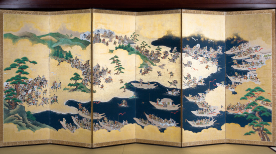 源平合戦屏風 江戸時代初期(1600年頃)
